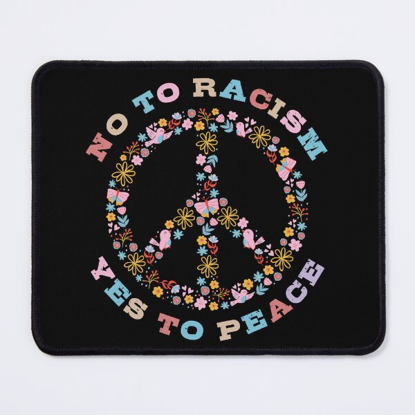 Item preview, No to Racism Yes to Peace designed and sold by HandicraftArt.