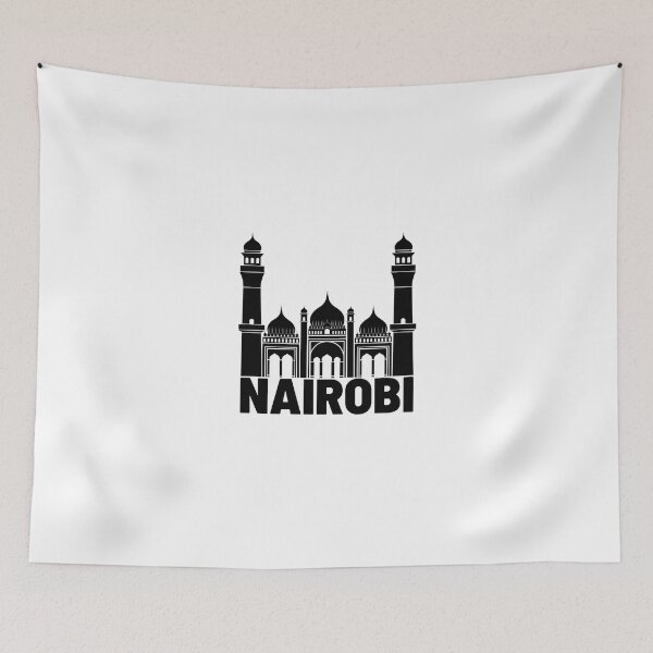 Item preview, nairobi city illustation  designed and sold by DeluxBee.