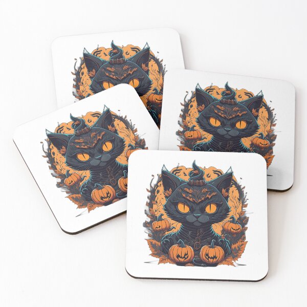 Item preview, Frightful Feline Halloween Fun designed and sold by FashionRex.