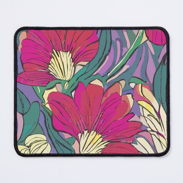Item preview, Bloom & Deco: Vibrant Nouveau Flowers for Nature Lovers designed and sold by AndyMishael.