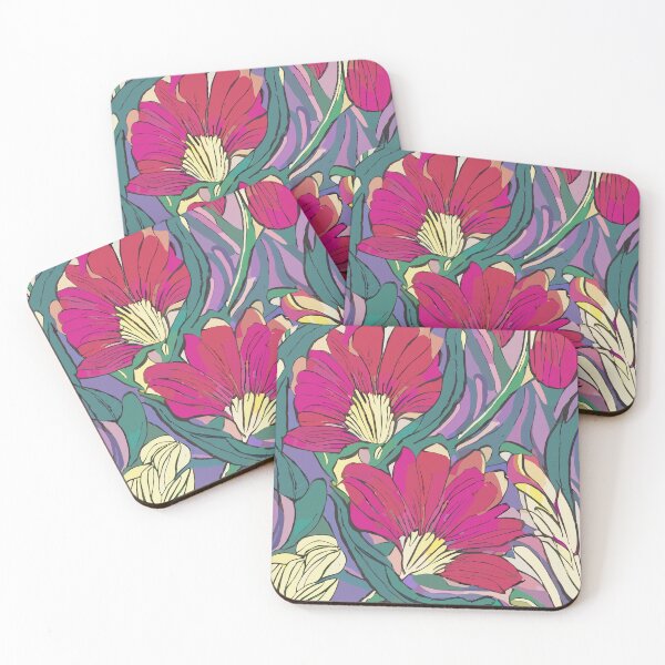 Item preview, Bloom & Deco: Vibrant Nouveau Flowers for Nature Lovers designed and sold by AndyMishael.