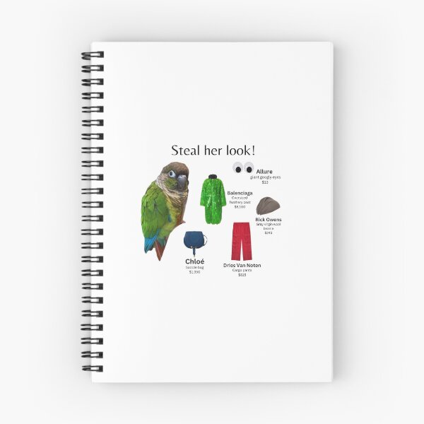 Item preview, Fashion Birb designed and sold by 2-green-floofs.