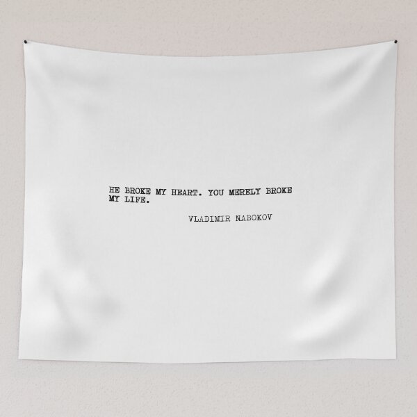 Item preview, Hey broke my heart. You merely broke my life. designed and sold by marcoke.