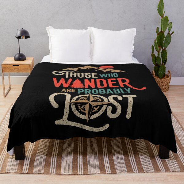 Item preview, Those Who Wander Are Probably Lost Movie Pun Easily Distracted designed and sold by vomaria.