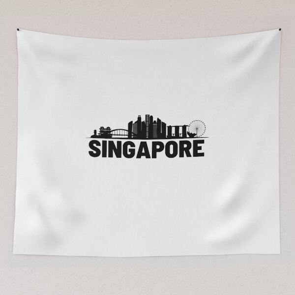 Aperçu de l'œuvre Illustration de la ville de Singapour créée et vendue par DeluxBee.