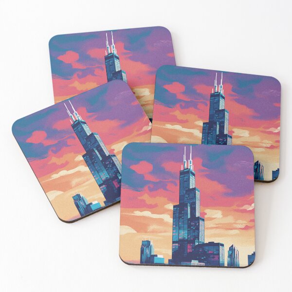 Item preview, Illinois Willis Tower designed and sold by Lonemoth.