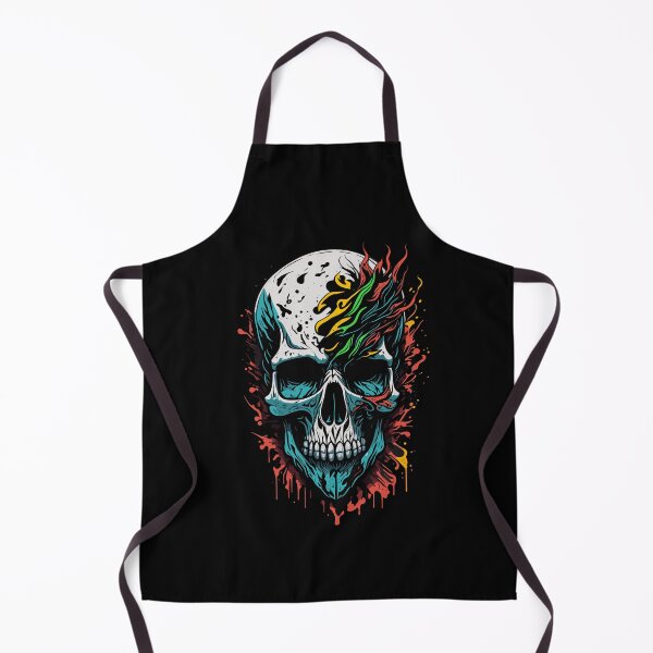 Item preview, Skull Tattoo Graphic Illustration designed and sold by The Funscape Store.