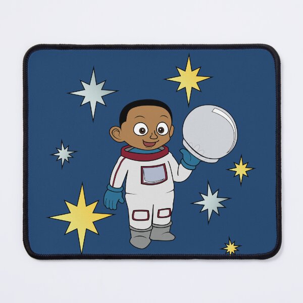Item preview, Astronaut (shaved head) and stars  designed and sold by ThingsByNin.