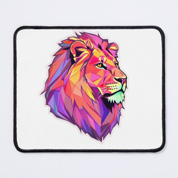 Item preview, Polygon Lion designed and sold by InkCreato.