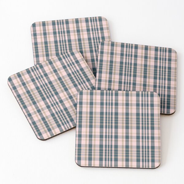 Item preview, Cottagecore Aesthetic Sorcha 1 Hand Drawn Textured Plaid Pattern designed and sold by GenAumonier.
