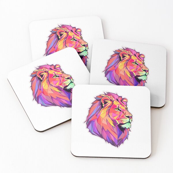 Item preview, Polygon Lion designed and sold by InkCreato.