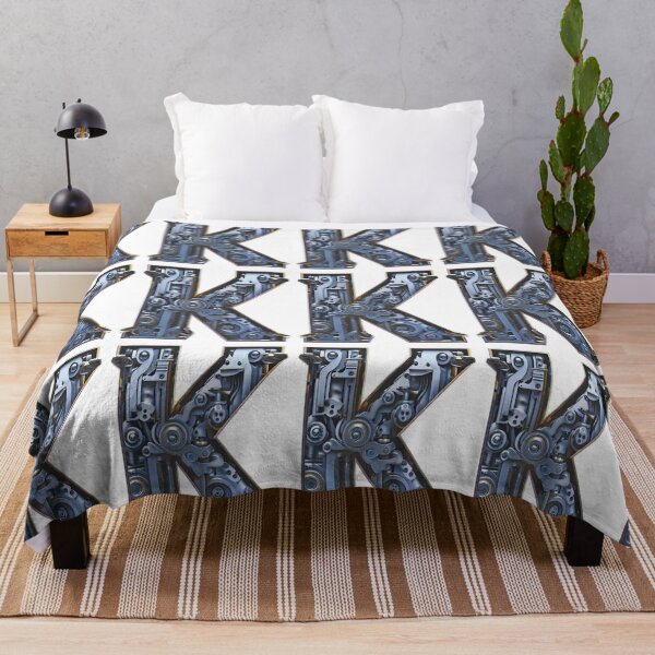 MECHANIX LETTER K Throw Blanket