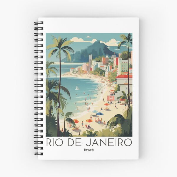 Item preview, A Vintage Travel Poster of Rio de Janeiro - Brazil designed and sold by GoodOldVintage.