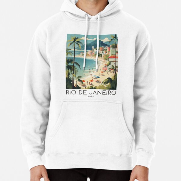 Rio De Janeiro, Brazil Pullover Hoodie for Sale by Rad-State