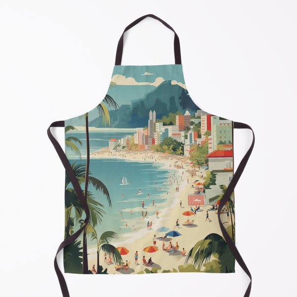 Item preview, A Vintage Travel Poster of Rio de Janeiro - Brazil designed and sold by GoodOldVintage.