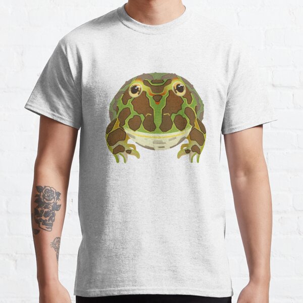 Pacman Frog for Men Women T Shirts South American Horned Frogs