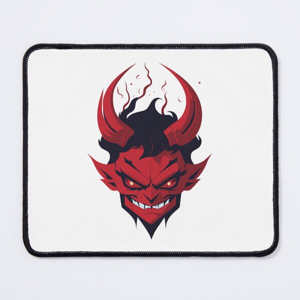 Item preview, Halloween Red Devil Head Horror Longing For Evil designed and sold by wingstar.