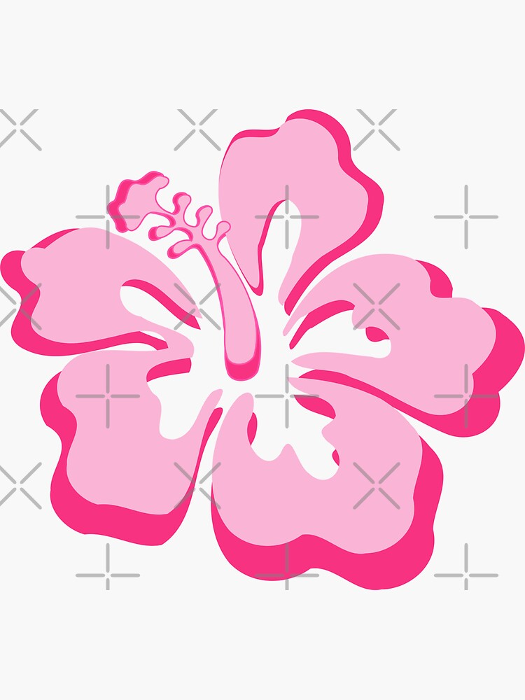 Preppy School Supplies, Preppy, Aesthetic, Pink, Preppy Flower, Preppy  Sticker for Sale by 1StickerShop