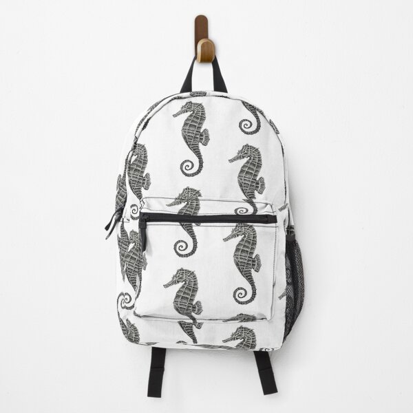 Item preview, Ink Line and Dot Seahorse designed and sold by English Rose Art.