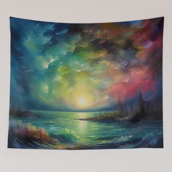 Item preview, Waterscape Aurora designed and sold by Dawn van Doorn.