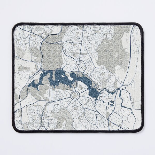Item preview, Canberra City Map of Australia - Coastal designed and sold by deMAP.