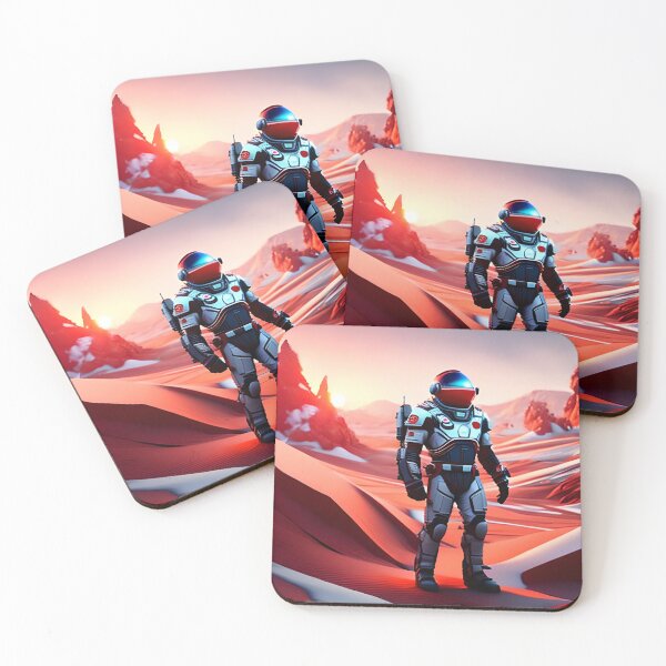 Item preview, Astronaut red planet designed and sold by jaquelinedejff.