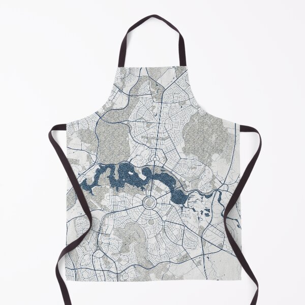 Item preview, Canberra City Map of Australia - Coastal designed and sold by deMAP.
