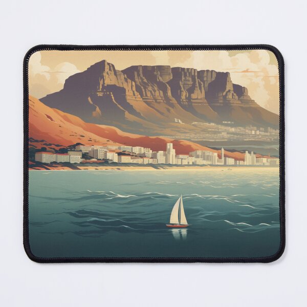 Item preview, A Vintage Travel Poster of Cape Town - South Africa designed and sold by GoodOldVintage.