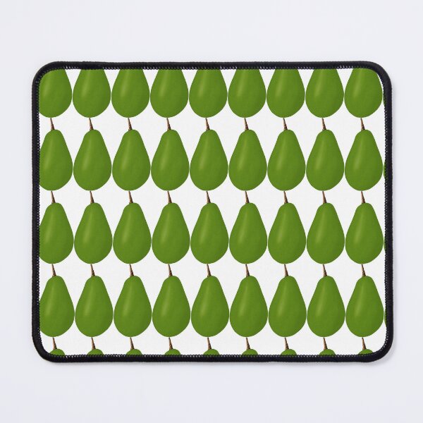 Item preview, Avocado Text and Pattern With Green Avocado on White Background designed and sold by IraNiva.