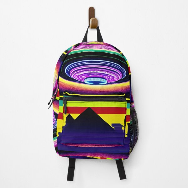 Item preview, Area 51 – Trippy Neon Retro UFO 45 | Grusch designed and sold by Benito Del Ray.