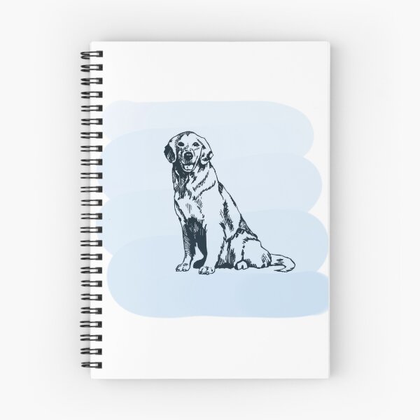 Item preview, Blue Golden Retriever designed and sold by EmilysCozyCards.