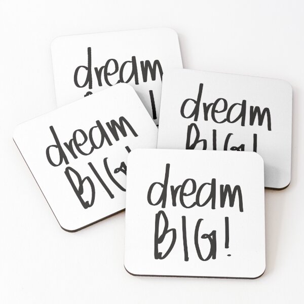 Item preview, Dream Big Motivational Quote designed and sold by Wolphie.