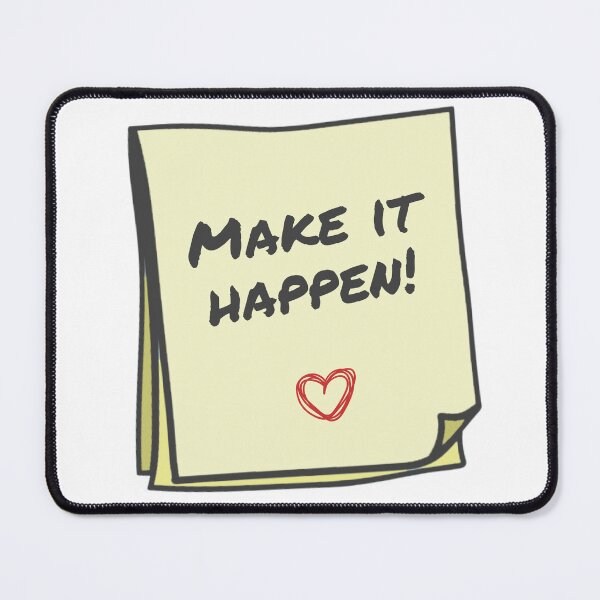 Item preview, make it happen designed and sold by IDstore.