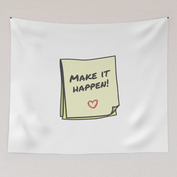 Item preview, make it happen designed and sold by IDstore.