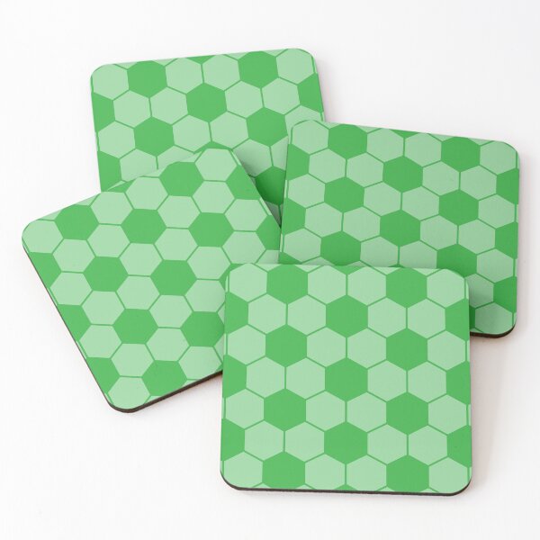 Item preview, Green soccer print designed and sold by threadconnect.
