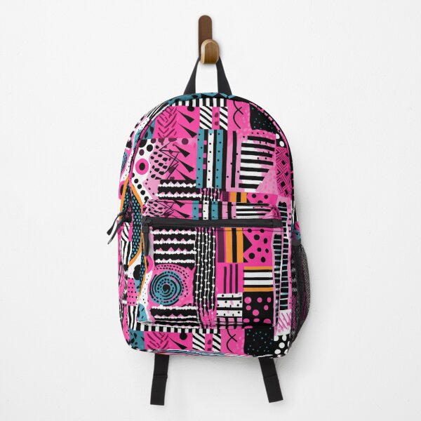Item preview, 80's Vibes: Abstract Color Block African-Inspired Art Print designed and sold by Alcyonian.