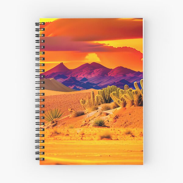 Item preview, A ravaged world of sand dunes and searing heat designed and sold by PixieDustAIArt.