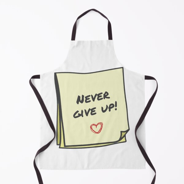 Item preview, Never give up designed and sold by IDstore.