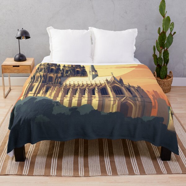 Item preview,  A Vintage Travel Illustration of the Cologne Cathedral in Cologne - Germany designed and sold by GoodOldVintage.