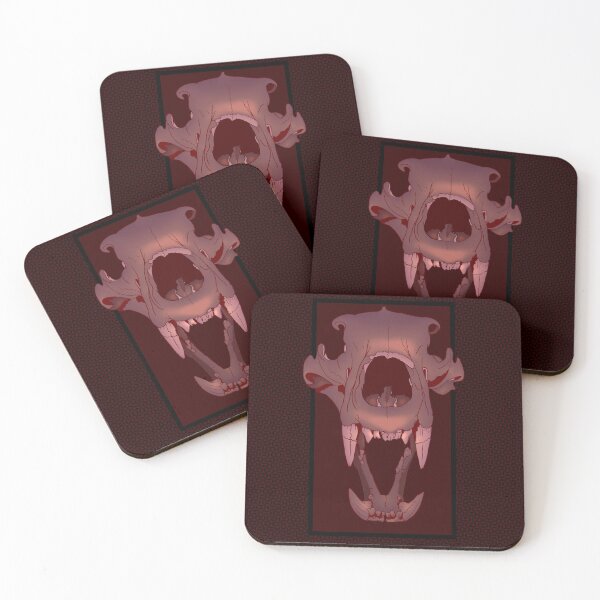 Item preview, Red Bear Skull designed and sold by Amy--Katie.