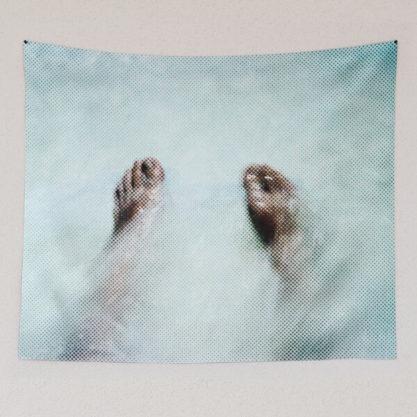 Item preview, FEET IN THE OCEAN. COLOUR HALFTONE. designed and sold by 5hertz.
