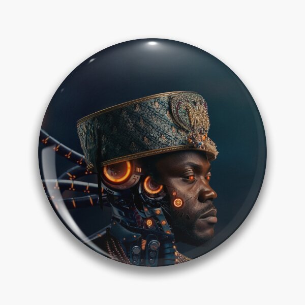 Item preview, Futuristic cyborg poster artwork designed and sold by Phael Design.