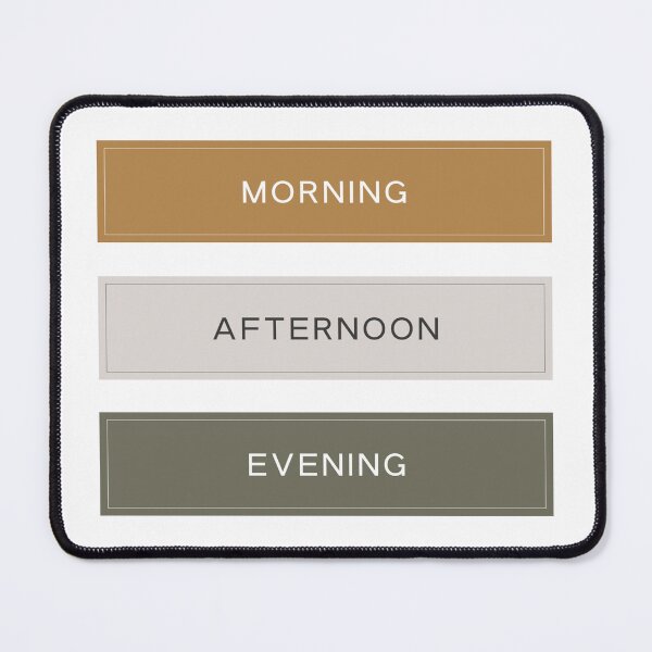 Item preview, Morning, Afternoon and Evening designed and sold by Islanr.