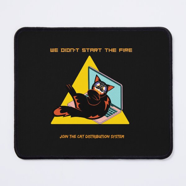 Item preview, We Didn't Start The Fire Laptop designed and sold by ArtBeLife.