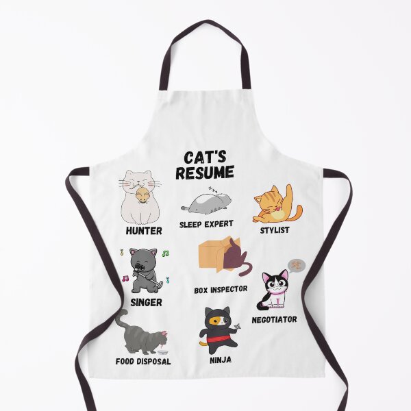 Item preview, Cat resume designed and sold by Anitkaaa.
