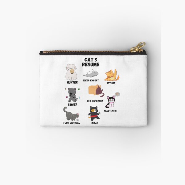 Item preview, Cat resume designed and sold by Anitkaaa.