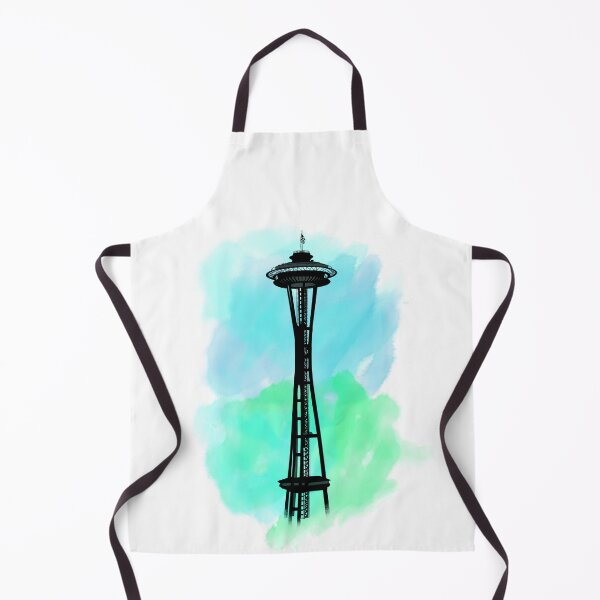 Item preview, Space Needle, watercolor designed and sold by Laceyjae Digital Art.
