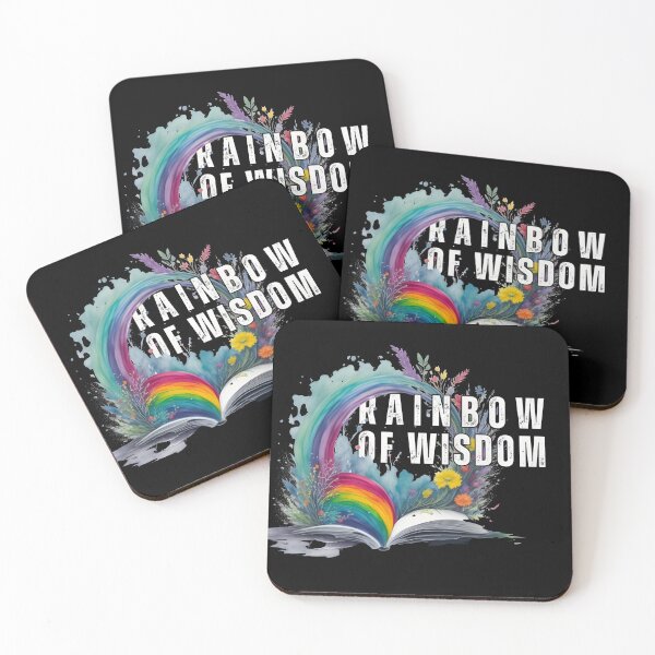 Item preview, Open book - Rainbow of wisdom designed and sold by GediaPrints.