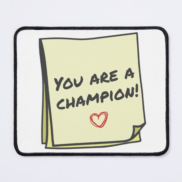 Item preview, You are a champion designed and sold by IDstore.