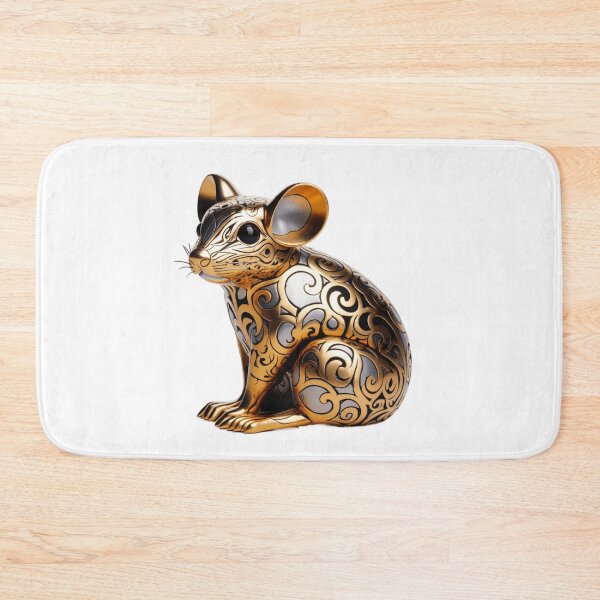 Item preview, Gold Black Mouse designed and sold by Karl Aldinger.